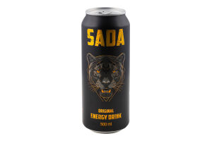 Енергетичний напій SADA 500 мл з/б ПИ881 (Туреччина)
