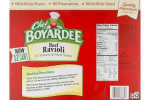 Chef Boyardee Beef Ravioli In Tomato & Meat Sauce - 12 CT