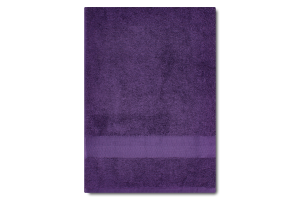 Рушник махровий фіолетовий 70х140см 400г/м2 Саффран 1шт