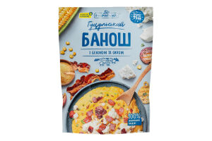 Смесь для приготовления баноша натуральная с беконом и сыром Гуцульский банош Pripravka д/п 160г