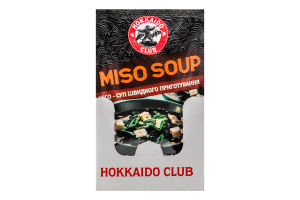 Набір для приготування супу місо Hokkaido club м/у 18.5г
