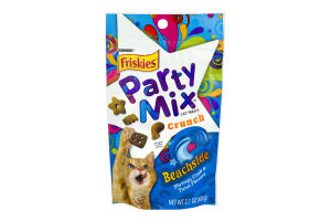 Purina Friskies Party Mix Cat Treats Crunch Beachside