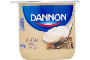 Dannon Lowfat Yogurt Coffee