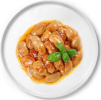 Фасоль гигант белая в соусе