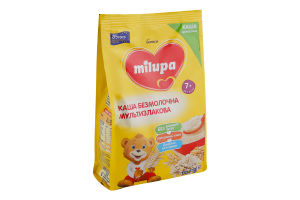 Каша безмолочная сухая для детей от 7мес быстрорастворимая мультизлаковая Milupa м/у 170г