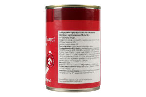 Корм консервований повнораціонний для дорослих собак Шматочки в соусі з яловичиною Fine Life з/б 415г