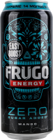 Напій енергетичний Frugo Mango газ з/б