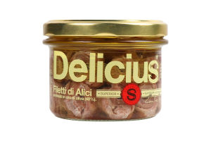Анчоуси Delicius філе скручених в оливк олії