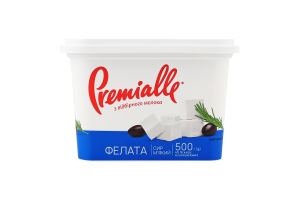 Сир 45% м'який Фелата Premialle п/у 500г