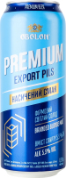 Пиво 0.5л 5.3% світле пастеризоване Export Pils Premium Оболонь з/б