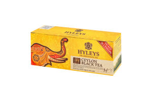 Чай чорний байховий цейлонський дрібний Hyleys к/у 20х1.5г