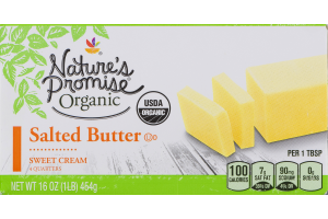 Nature's Promise Organic Salted Butter Sweet Cream - 4 CT