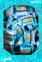 Цукерки в глазурі Пломбір Груша-Дор блю Lipski кг