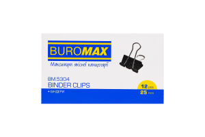 Биндеры 25мм №BM.5304 Buromax 12шт