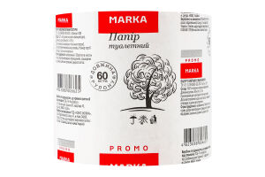 Папір туал. мак. б/гіл. Marka Promo 60м