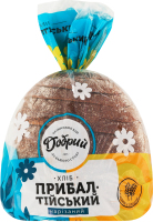 Хліб половинка в нарізці з житнім солодом Прибалтійський Добрий м/у 0.4кг