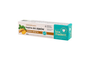 Паста зубна освіжаюча Імбир+М'ята Bio Madent 100мл