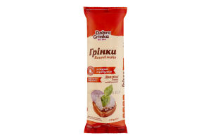 Грінки з сиром з цибулею Мікс Dobra grinka м/у 110г