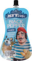 Соус с черным перцем и молочными сливками Black pepper French Хит соус Pripravka д/п 180г
