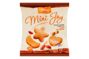 Печенье сахарное с арахисом Mini joy Київхліб м/у 180г
