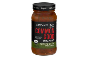 Newman's Own for the Common Good Organic Tomato Basil Pasta Sauce