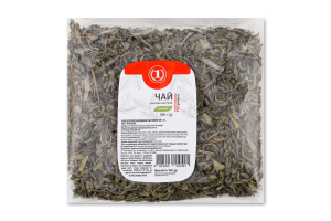 Чай зеленый байховый листовой ТМ "1" м/у 180г