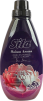 Кондиционер-смягчитель для тканей концентрированный Fleur blanc Maison aroma Sila 800мл