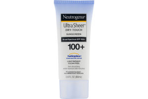 Neutrogena Ultra Sheer Dry-Touch Sunscreen Broad Spectrum SPF 100+