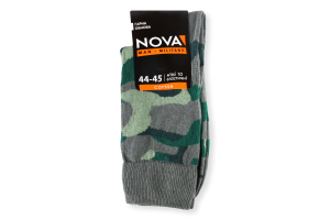 Шкарпетки чоловічі Nova Military зелений р.29-31