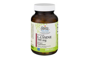 Nature's Promise 500mg L-Lysine - 100 CT