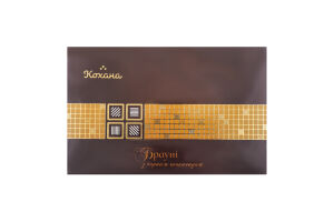 Брауні з чорним шоколадом Кохана к/у 120г