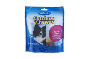 Companion Catchum & Chewum Dog Treats Bacon