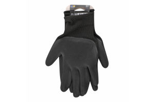 Рукавиці чорні нейлон спінений латекс р.10 4190 Долоні