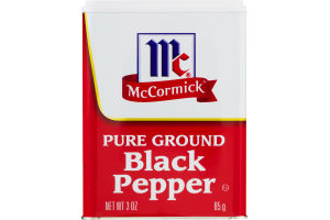 McCormick Pure Ground Black Pepper