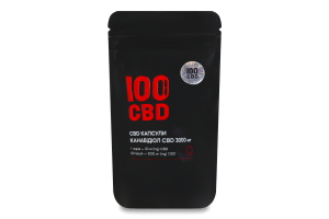 Добавка диетическая капсулы CBD 3000мг 100 CBD 60шт