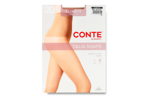 Колготки женские Conte elegant Slimfit 20den 4 natural