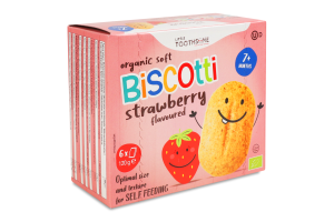 Печиво Little Toothsome з полуницею дит органічне