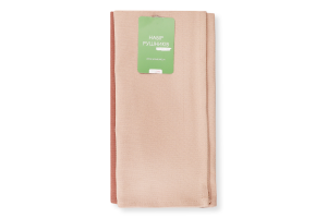 Набір рушників кухонних Суцвіття бежевий/шоколад вафельний 40*60см 2шт Homeline