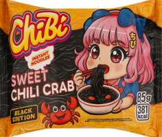 Вермішель швидкого приготування зі смаком краба ChiBi м/у 85г