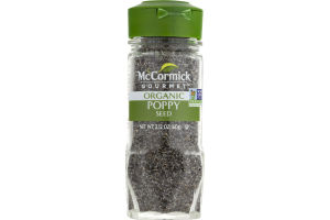 McCormick Gourmet Organic Poppy Seeds
