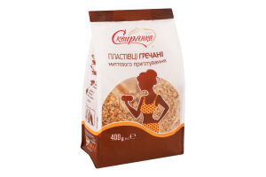 Хлопья гречневые мгновенного приготовления Сквирянка м/у 400г