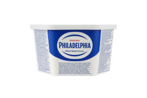 Сыр 61% мягкий пастеризованный Original Professional Philadelphia п/у 1.65кг