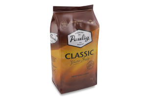 Кофе натуральный в зернах Classic Paulig м/у 1кг