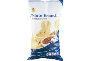 Ahold Tortilla Chips White Round
