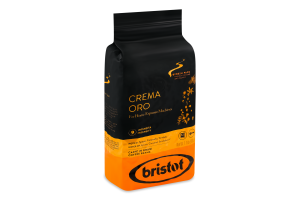 Кава Crema ORO в зернах смажена 500г м/у Bristot