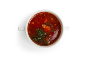 Борщ український з м'ясом 300г