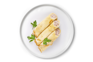 Блинчики с шинкой и сыром СР