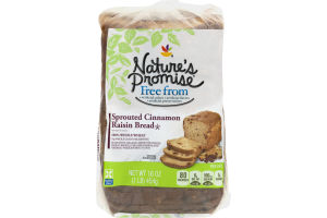 Nature's Promise Bread Sprouted Cinnamon Raisin