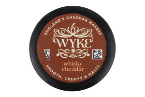 Сир твердий із купажованим шотландським віскі Чеддер Wyke м/у 100г