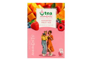 Ассорти чая фруктового Tea Moments к/у 15шт